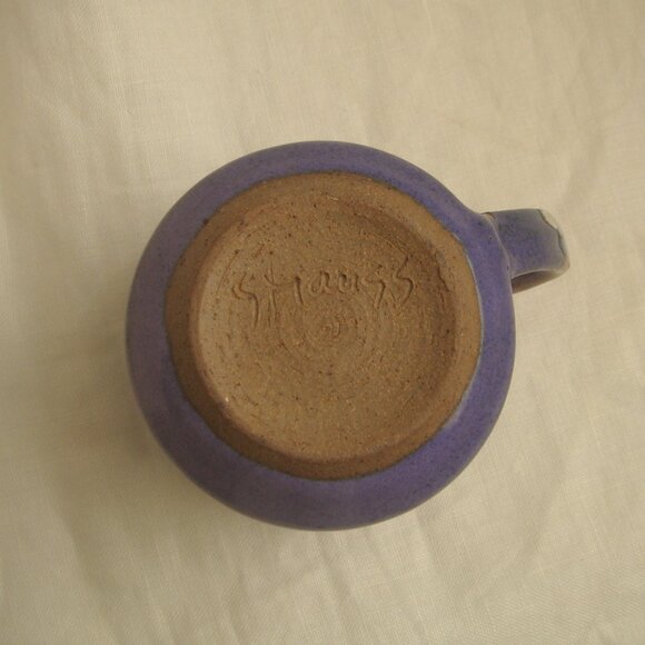 Studio Pottery Mug Artist Signed *Chip Handle* - Picture 8 of 8